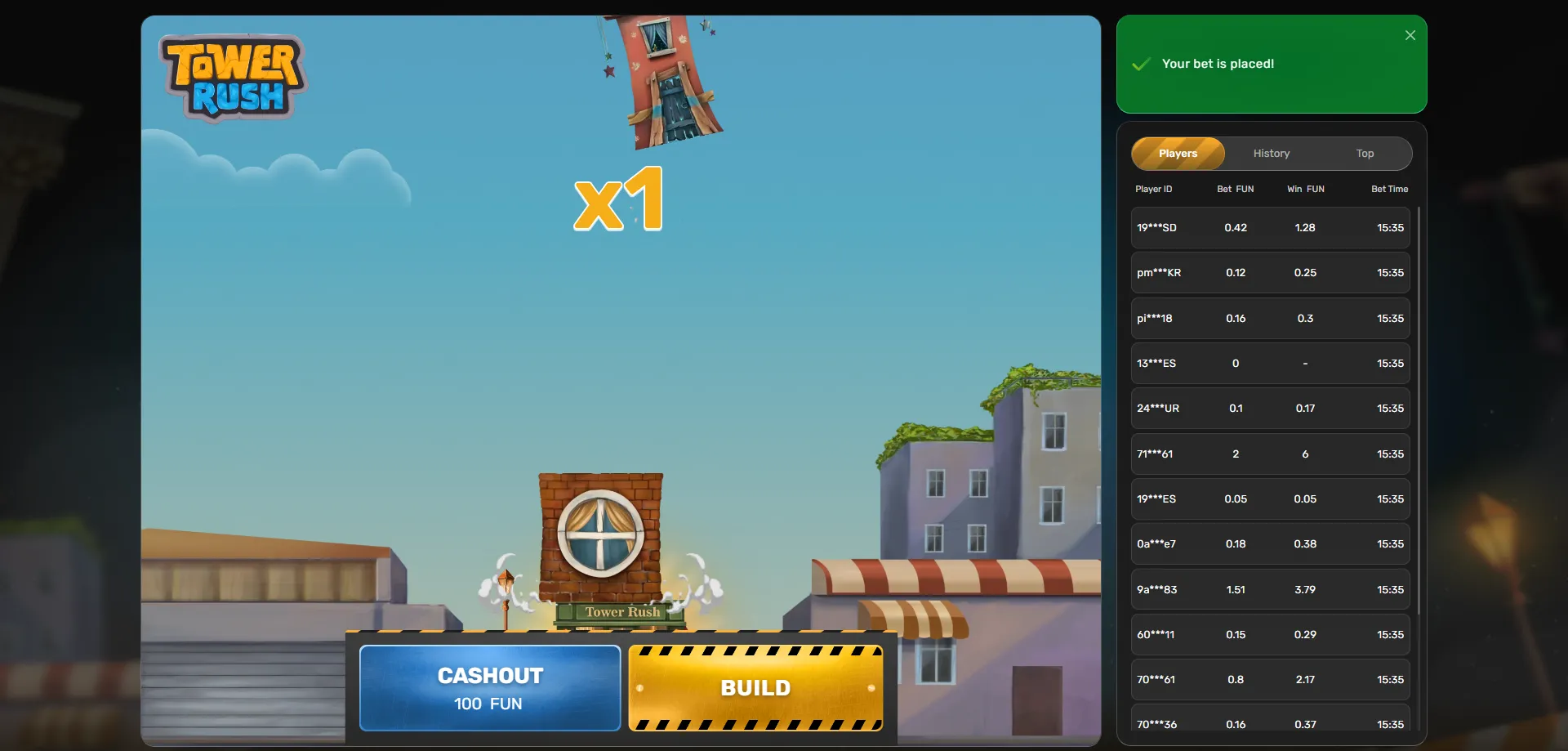 Deposit methods for Tower Rush real money play in India — UPI and INR