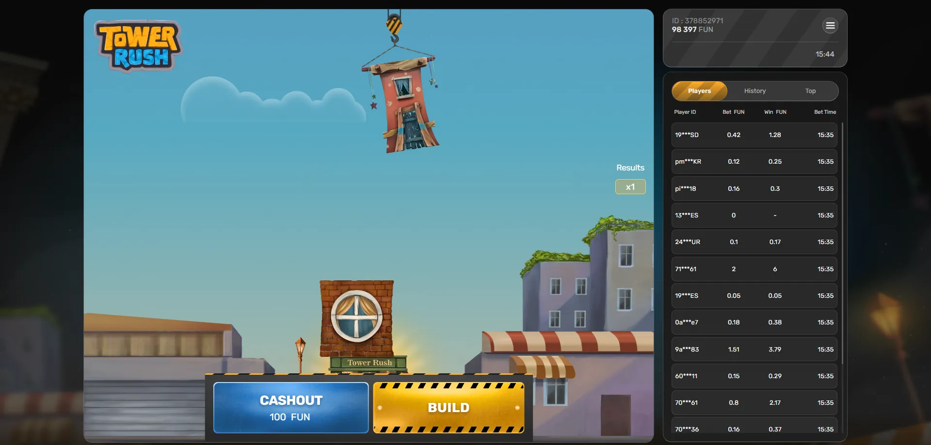 How to register and start playing Tower Rush in India